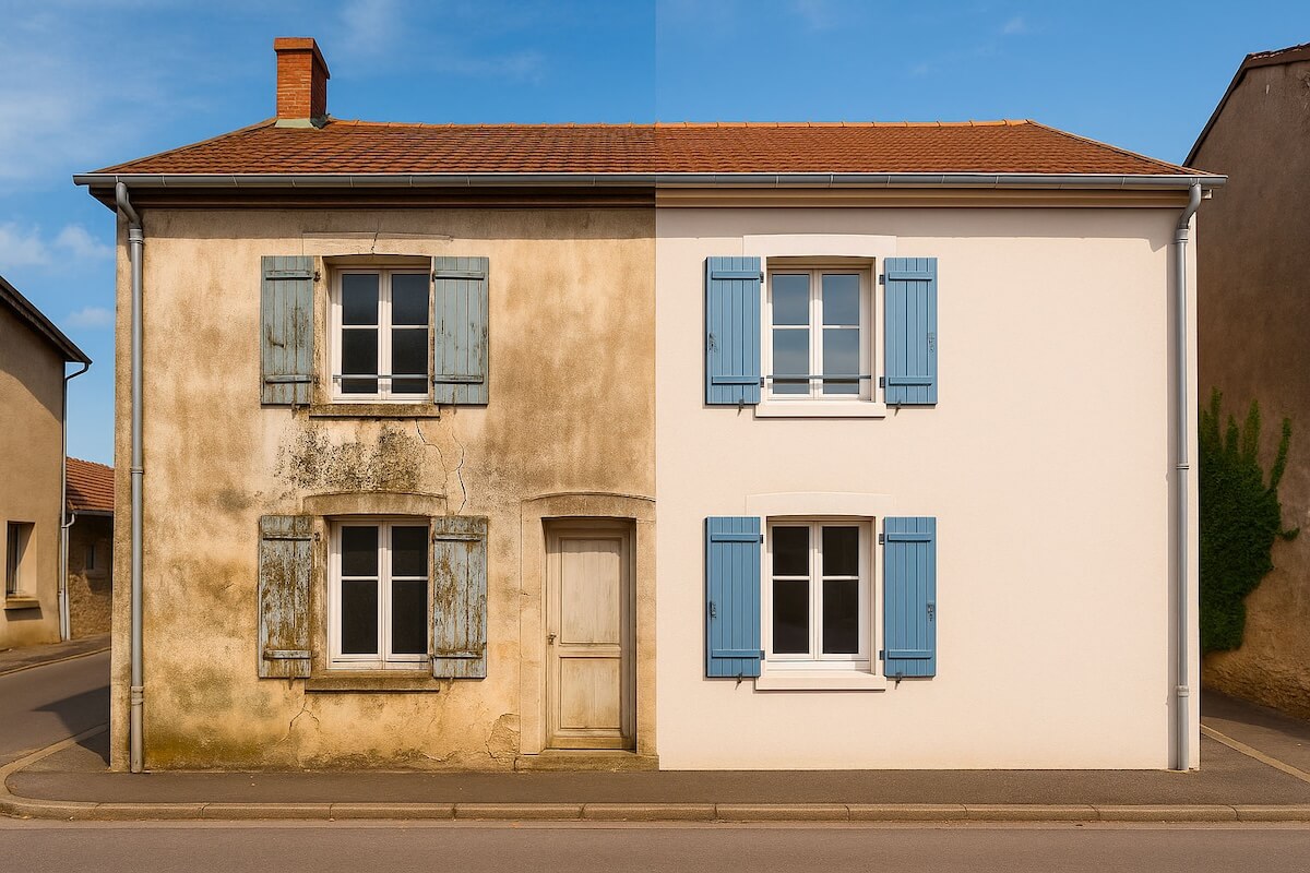SM Ravalement - Des façades ravalées donnent une impression de confort, de sécurité et de durabilité aux futurs acheteurs.