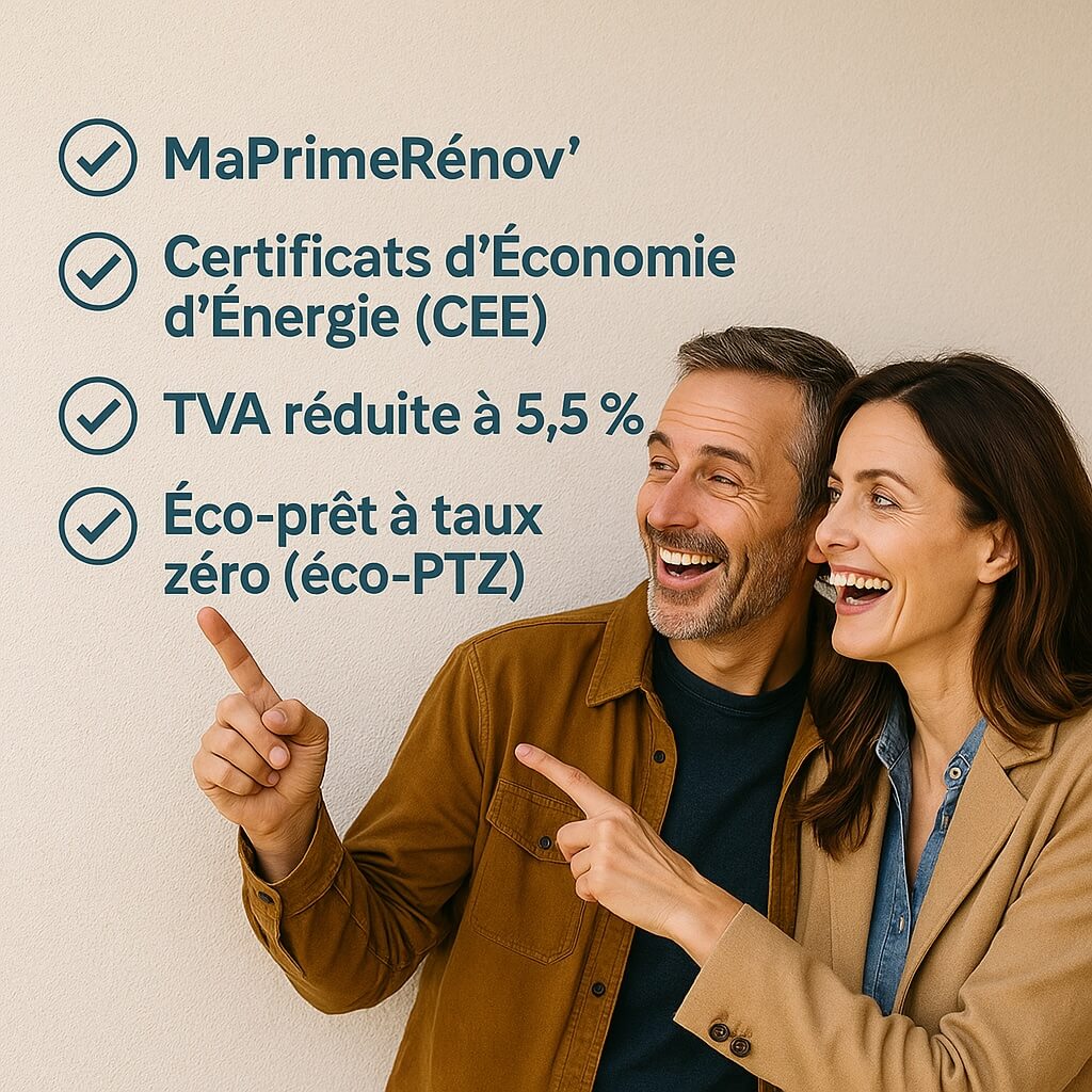 SM Ravalement vous accompagne dans l’obtention d'aides financières pour vos travaux de rénovation de maison.
