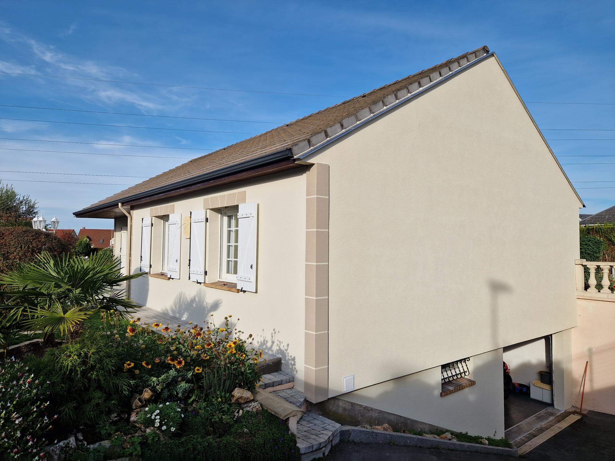 Réalisation SM Ravalement - Isolation extérieure et ravalement complet à Tinqueux