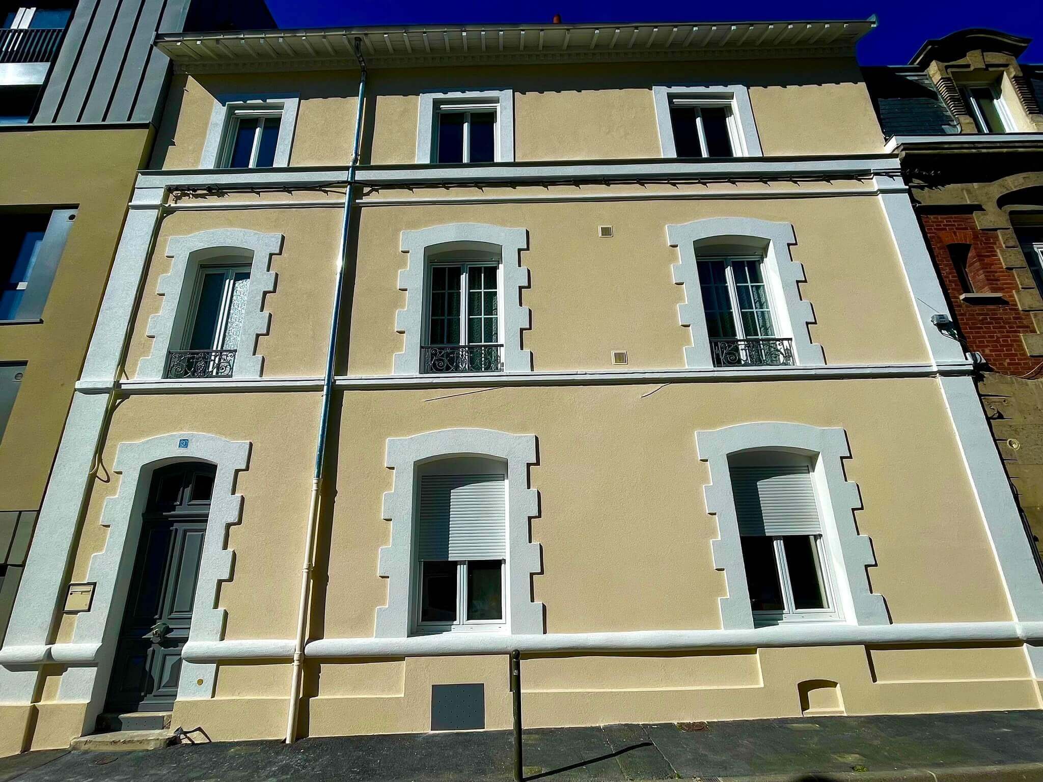 Ravalement de façade complet à Reims